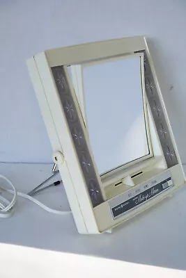 GE General Electric Lighted Make Up Mirror 4 Settings Model B21M-1 Vintage • $29.99