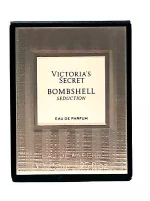 VICTORIA'S SECRET BOMBSHELL SEDUCTION PERFUME EAU DE PARFUM EDP .25oz TRAVEL NEW • $16.75