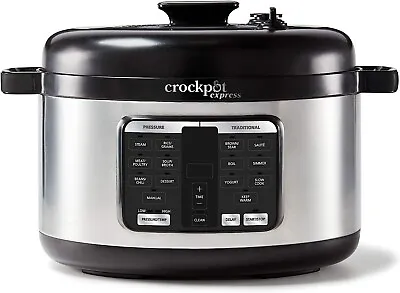 Crock-Pot Express 6 Quart Electric Pressure Cooker • $59.99