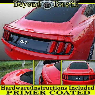 2015 16 17 18 2019 2020 2021 2022 2023 Ford Mustang Factory Style Spoiler PRIMER • $49.95