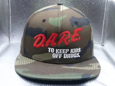 D.A.R.E. To Keep Kids Off Drugs New Era 9Fifty Snapback Camo Hat Cap 100% Cotton • $19.99