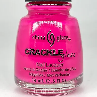 Brand New China Glaze Nail Polish - Broken Hearted (crackle) - Full Size • $8.50