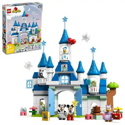 $88 • Buy LEGO DUPLO Disney 3in1 Magic Castle 10998 Building Set