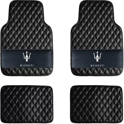 Car Floor Mats For Maserati Universal Ghibli GranTurismo Levante Quattroporte • $77.43