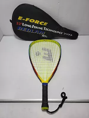 E-Force Bedlam 195g Racquetball Racquet 22  LongString Carbon Fiber W/ Case • $49.99