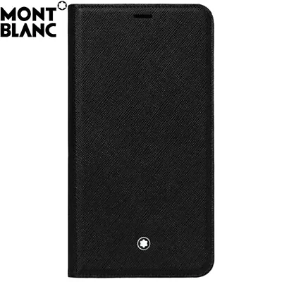 Montblanc 124896 Sartorial Flip Cover With 2cc And View Pocket For IPhone XS Max • $249