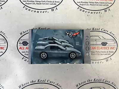 $29.95 • Buy 2000 C5 Corvette 5 Piece Owners Manual VHS Tape / Letter - OEM