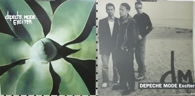 Depeche Mode 2001 Exciter 2 Sided Promo Poster/flat Flawless New Old Stock • $13.61