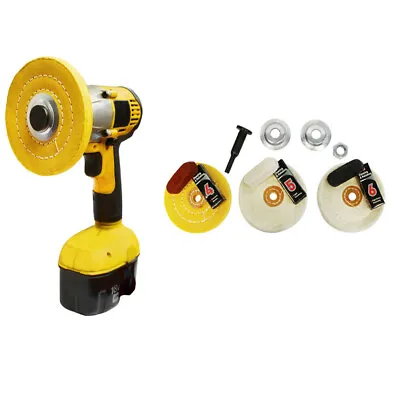 Metal Cleaning And Polishing Kit Buffering Buffer Pads Polisher Compound  • $16.50