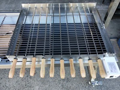 $180 • Buy New Motorised Stainless Steel Shish Kebab Skewers Bbq Rotisserie