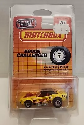 MATCHBOX Dodge Challenger   TOYMAN   MB#1 W/PROTECTOR  • $14.99