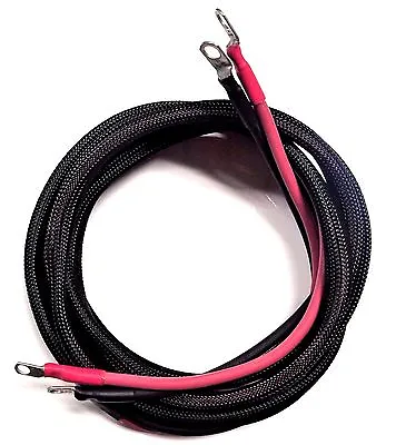 # 6 Gauge Hd 5 Ft Yamaha/mercury Outboard Boat Battery Cables  U.s.a Made • $37.94