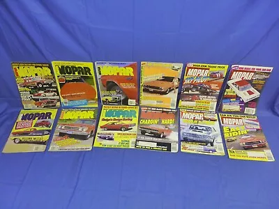 Mixed Lot Of 12 High Performance Mopar Magazines Multiple Years From 1988 -1998 • $14.95