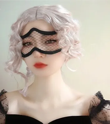 Black Lace Eye Mask Sexy Masquerade Face Eyemask Women Party Bed Elegant Hot • $9.99