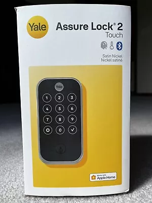 Yale Assure Lock 2 Touch - Fingerprint Door Lock In Satin Nickel - YRD420-F-BLE • $175
