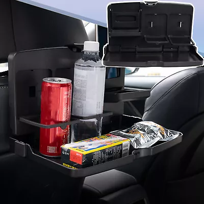 $16.99 • Buy Car Rear Seat Tray Table Drink Food Stand Phone Holder Organiser Storage Desk