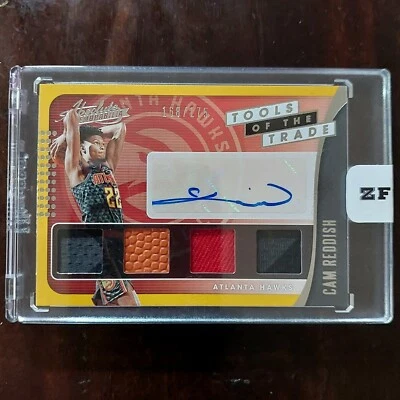 $85 • Buy 2019-20 Absolute /175 CAM REDDISH Tools Of The Trade RPA RJA Rookie Patch Auto