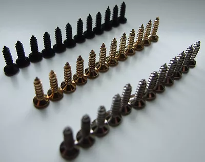 Pickguard Scratchplate Screws For Fender Tele Strat Squier Luthier Guitar Parts • $9.66