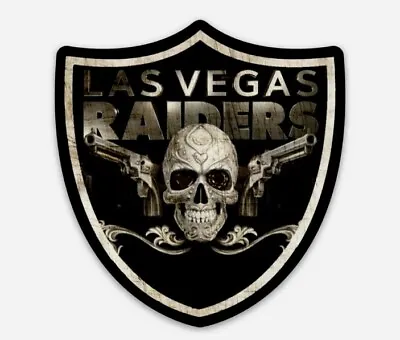 Las Vegas Raiders STICKER - Sin City Football Raiders Nation Former Oakland NFL • $5.49