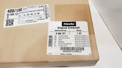 New! Miele Warming Drawer Viewing Screen ESW 6214 EDST/CLST # 8580721 • $275