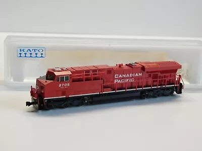 N SCALE KATO Canadian Pacific ES44AC Diesel Locomotive Train CP #8705 • $52