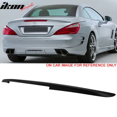 Fits 13-20 Benz SL-Class R231 D Style Unpainted Rear Trunk Spoiler Wing Lip ABS • $82.99