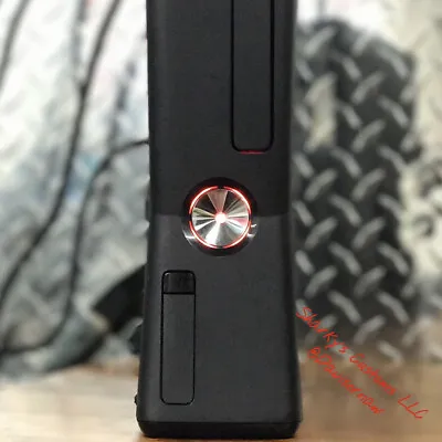 Custom Xbox 360 Slim RF ROL - Ring Of Light Power Button RED Plug & Play! • $39.95