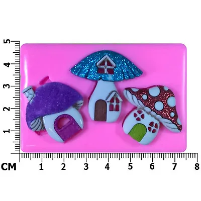 Magic Fairy Door Mushrooms Toadstools Silicone Mould By Fairie Blessings • £7