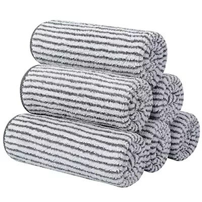 6 Pack Bamboo Towels Reusable Absorbent Washcloths Face Cloth 12x12 Inch • $24.42