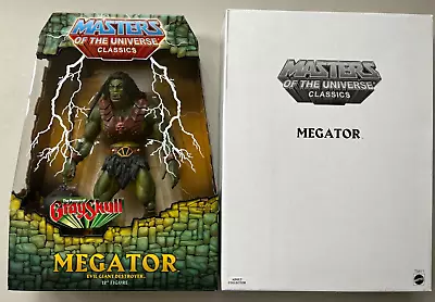 Masters Of The Universe Classics Megator Figure MOTU Mattel • $100