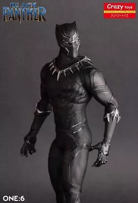 Crazy Toys Marvel Black Panther 1/6th Scale Collectible PVC Figure NEW In BOX • £59.99