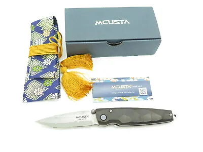 Mcusta Seki Japan Tsuchi MC-77DI Ironwood Damascus Folding Pocket Knife No Clip • $169.95