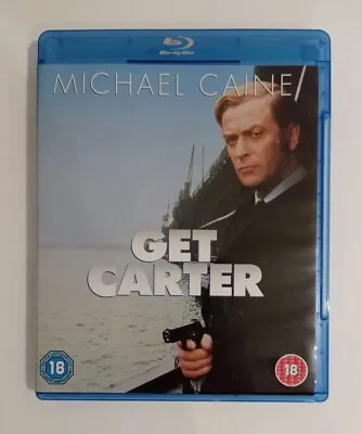 GET CARTER Michael Caine British Classic Gangster Movie 1971 Blu-Ray (2014) • £6.98