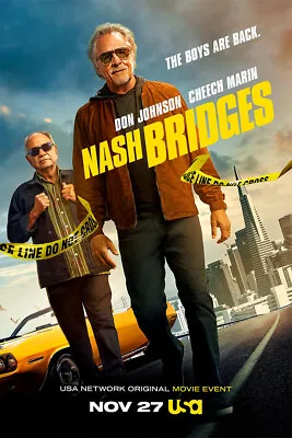 Nash Bridges Movie Crime Drama Action Painting Wall Art Home - POSTER 20x30 • $23.99