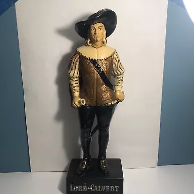 Vintage Lord Calvert Whiskey Store Display Statue 25” Tall • $69.50