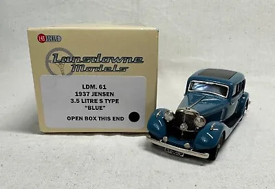Lansdowne Models 1937 Jensen 3.5 Litre S Type LDM61 1/43 • £65