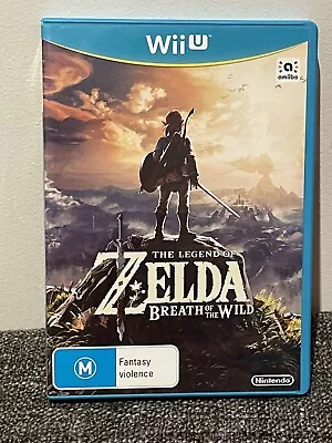 Legend Of Zelda Breath Of The Wild (Nintendo Wii U 2017) • $73