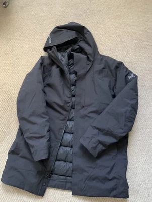 £370 • Buy Arcteryx Jacket Black Large BNWT  Therme Cold Condition Coat