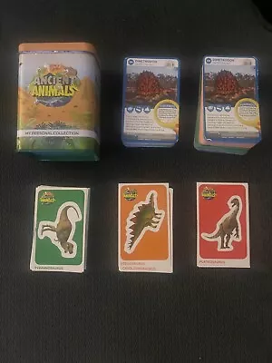Woolworths Ancient Animals Cards & Stickers • $10