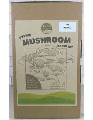 Pearl Oyster Mushroom Grow Kit • $25