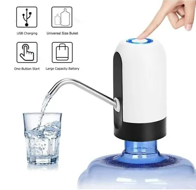 Wireless Automatic USB Rechargeable Water Dispenser Water Pump • $13.90