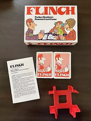 Vintage 1976 Flinch Parker Brothers Famous Card Game Complete W/Instructions • $14.97