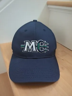 Maine Mariners Adidas Snap-Back Hat Unisex Navy Used • $13.99