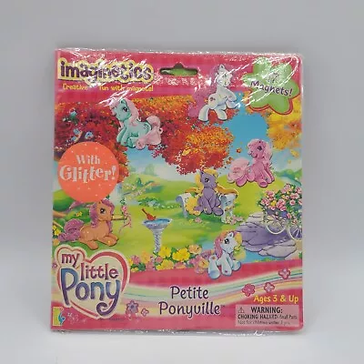 My Little Pony Imaginetics Create Fun Magnetic Pieces Petite Ponyville 2003 • $9.89