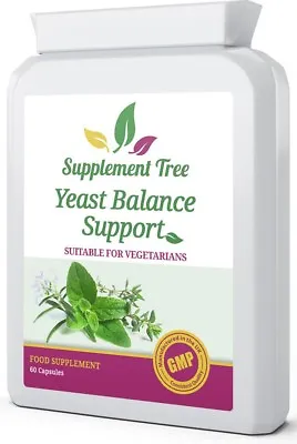 Yeast Balance 60 Capsules - High Strength Thrush Candida Cleanse Support Complex • £11.95