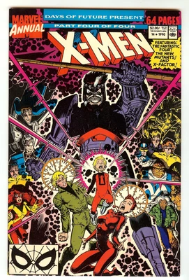 $49.99 • Buy Uncanny X-Men Annual 14 / Marvel Comics  / Sweet Raw Copy / NM- 1st Gambit