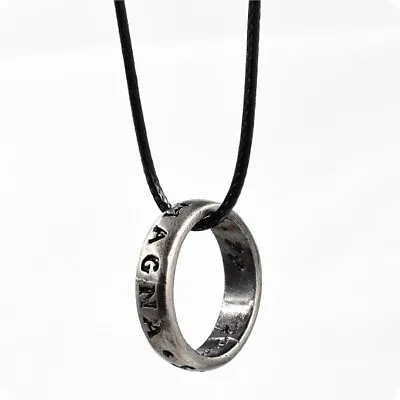 £4.99 • Buy Uncharted Ring Figure Necklace Nathan Drake Treasure Hunter