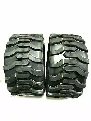 Two-18x8.50-10 Lawn Tractor Mower Tires Lug R-4 R4 Skid Steer 18x8.5-10 Bar • $179.88