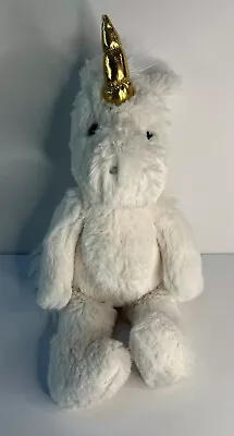 Pottery Barn Kids White Unicorn With Gold Horn • $13.99