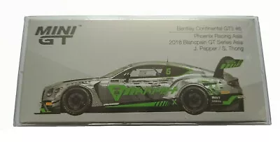 Pop Race X TSM Mini GT 222 Bentley Continential GT3 #6 Phoenix Pacing Asia 1:64 • $99